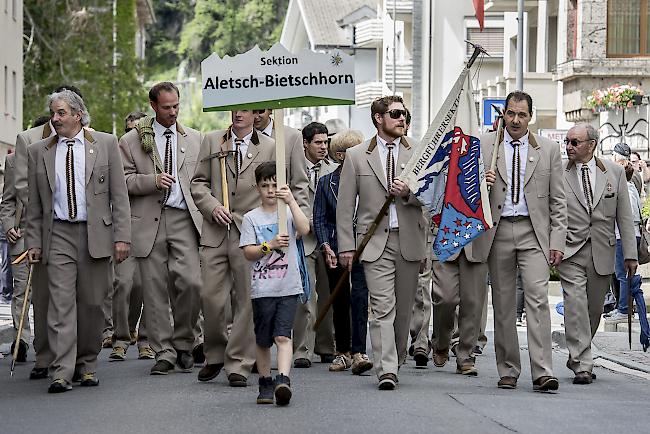 58. Walliser Bergführerfest in Naters.