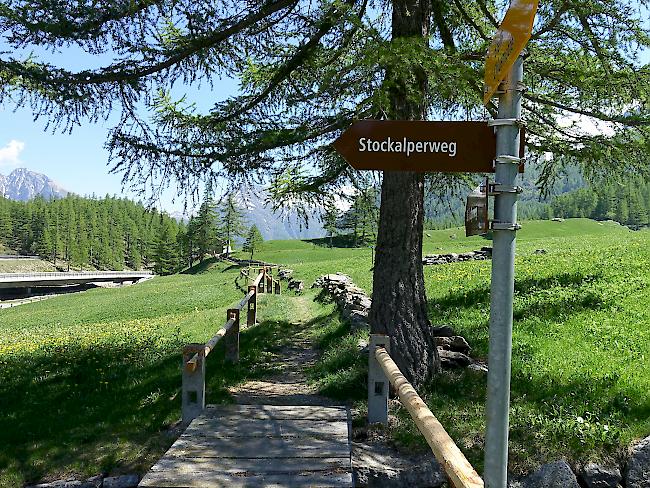 Der Stockalperweg ist ab dem 1. Juni wieder durchgehend begehbar.