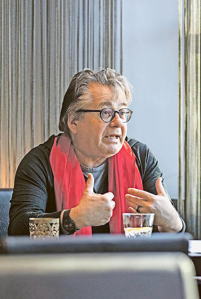 Neustrukturierung. Hermann Anthamatten, Präsident des Vereins Zeughaus Kultur Brig:  «Es gab Handlungsbedarf.»Foto WB Alain Amherd