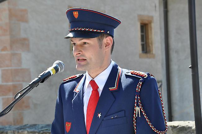 Impressionen von der Neuuniformierung der MG Belalp Naters.