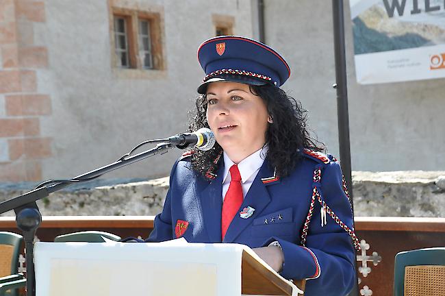 Impressionen von der Neuuniformierung der MG Belalp Naters.