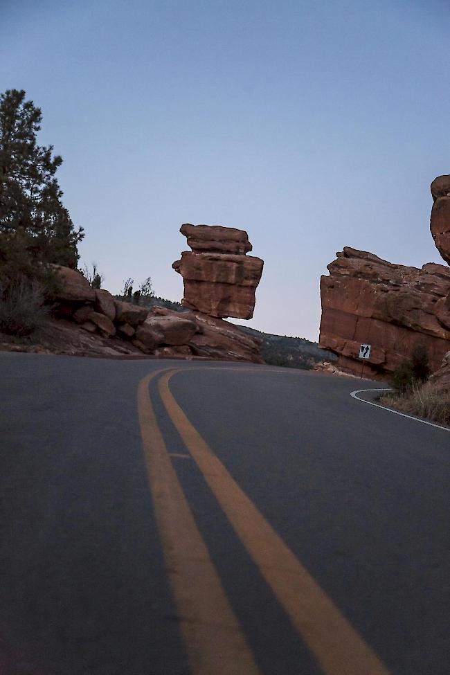 «Garden of the gods» in Colorado Springs.