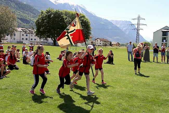 Am Kids-Day 2019 am Sonntag in Gampel passte alles zusammen: Wetter, Stimmung und Spass. 