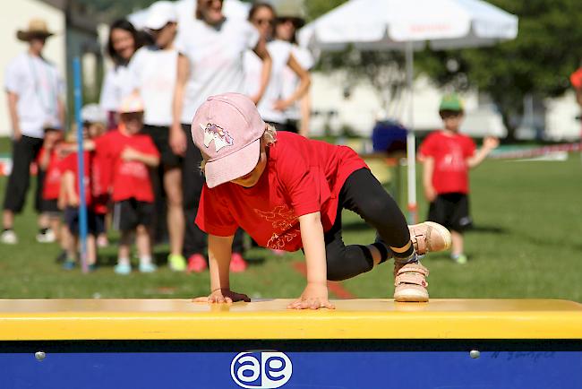 Am Kids-Day 2019 am Sonntag in Gampel passte alles zusammen: Wetter, Stimmung und Spass. 