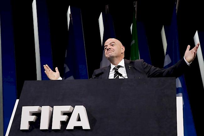 Wiederwahl. Der Briger Gianni Infantino bleibt wie erwartet Fifa-Präsident.