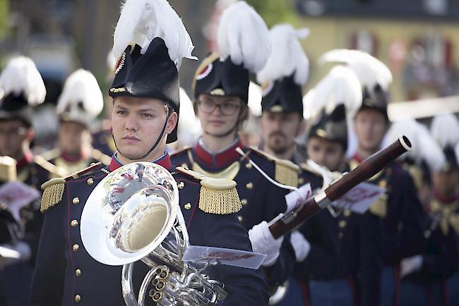 Kantonales Musikfest in Naters.