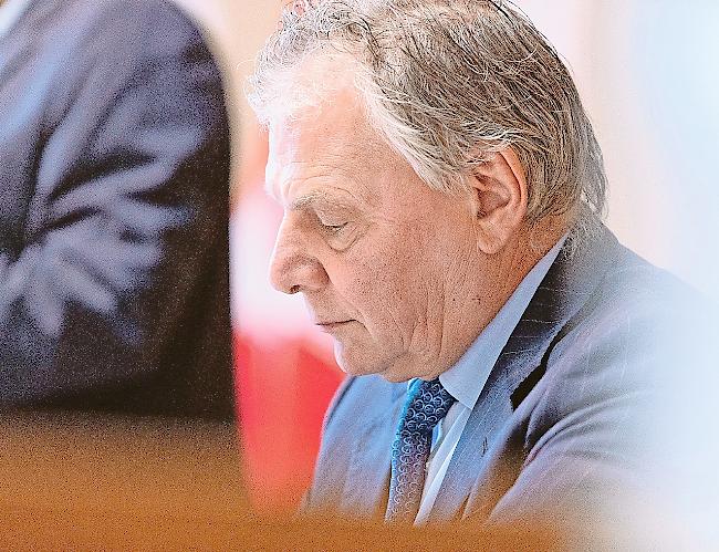 Staatsrat Jacques Melly wird auch in Zukunft für die Walliser Dienststelle für Umweltschutz zuständig sein. .