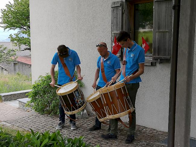 Impressionen vom Oberwalliser Tambouren- und Pfeiferfest in Erschmatt.