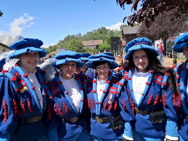 Impressionen vom Oberwalliser Tambouren- und Pfeiferfest in Erschmatt.