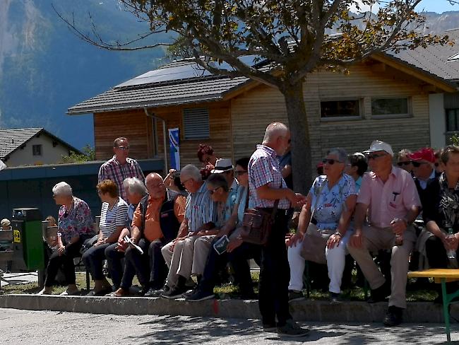 Impressionen vom Umzug am Oberwalliser Tambouren- und Pfeiferfest in Erschmatt.