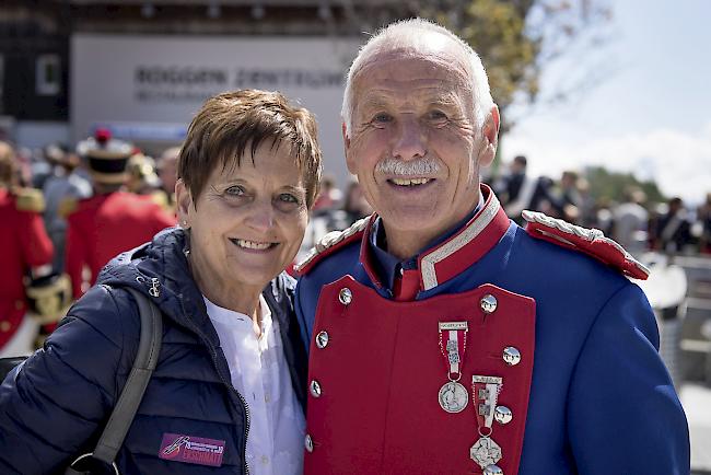 Paula (69) und Klaus (75) Andereggen, Lalden.