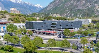 Weniger Verkehr durch das Stadtzentrum. Der Kanton bringt das Projekt für die Westumfahrung von Siders zur &ouml;ffentlichen Auflage.