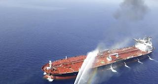 Eskalation droht. Bei den schweren Zwischenf&auml;llen im Golf von Oman waren am Donnerstag zwei Tanker besch&auml;digt worden.