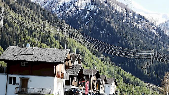 Im Goms ist ein Teil der neuen Strom-Autobahn durchs Wallis bereits gebaut.