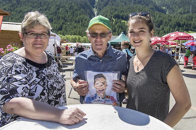 Cordula Jost (52), Obergesteln, Peter Garbely (76), Ulrichen, Patricia Jost (25), Obergesteln.