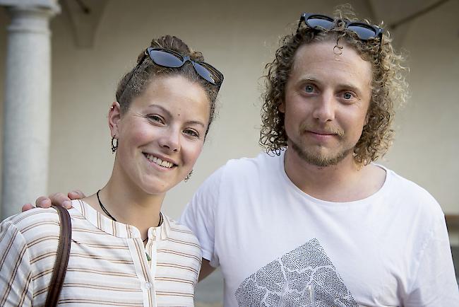 Rachel Jentsch (28), Brig, und Valentin Zimmermann (30), Eggerberg.