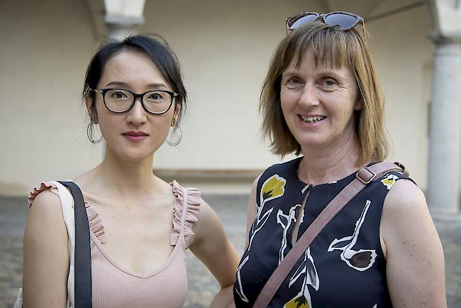 Weina Venetz (36) und Cornelia Thenen (54), Glis.