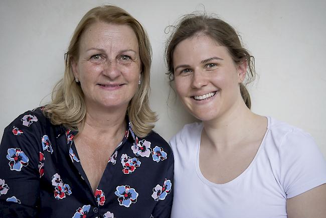 Claudia Volken (56), Brig, und Lena Jentsch (28), Mörel.