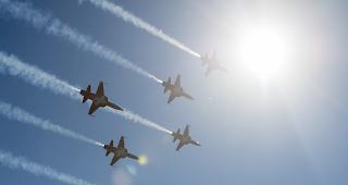 Die Fliegerstaffel Patrouille Suisse hat sich am Samstag in ihrem Ziel geirrt. 