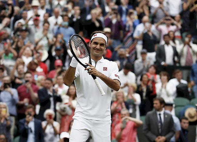 Roger Federer: "Bin in einem guten Groove."