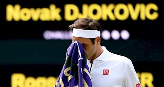 Roger Federer muss sich nach f&uuml;nf Finals&auml;tzen beugen.