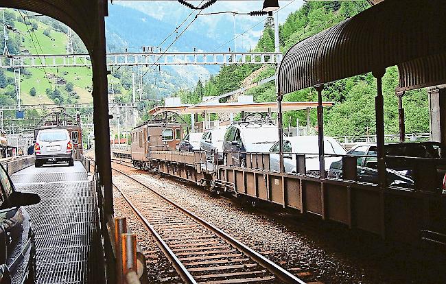 Ab dem kommenden Montag ist der Betrieb zwischen Goppenstein und Kandersteg nur eingeschränkt möglich. 