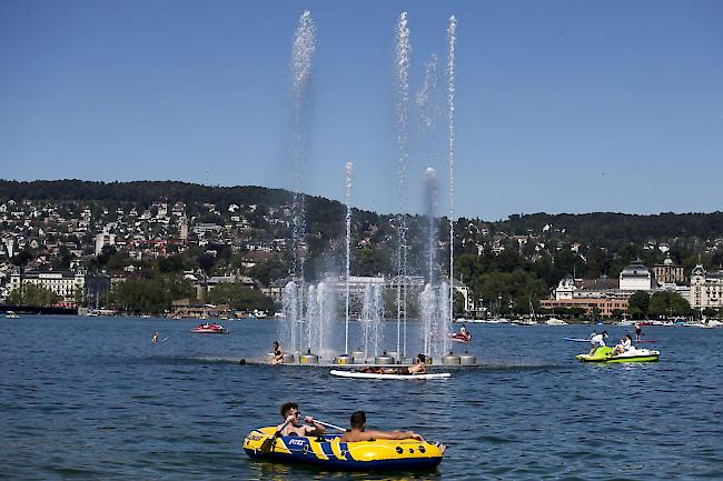 Heisse Tage. Nächste Woche rollt auf die Schweiz eine weitere Hitzewelle zu.