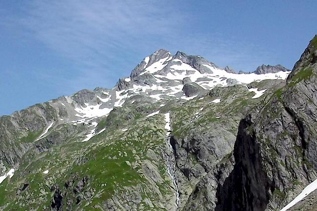 Gross Düssi. Am Nordwestgrad, auf einer Höhe von zirka 2