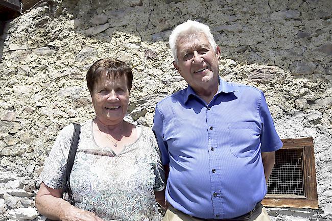 Margrit (78) und Markus (81) Bayard aus Varen.