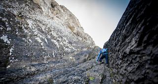 Die Bergg&auml;ngerin st&uuml;rzte am Gasterespitz in Kandersteg rund 40 Meter in die Tiefe. 