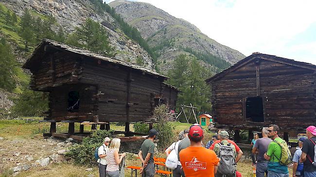 Seit Samstag können sich Interessierte auf dem Kulturweg Zermatt-Zmutt auf die Spuren des bäuerlichen Lebens vor rund 100 Jahren begeben.