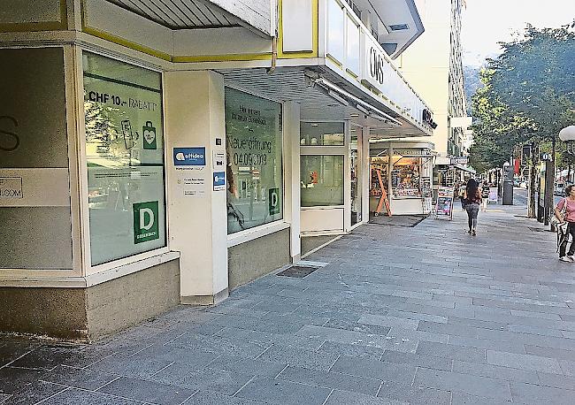 Derzeit baut Dosenbach seine künftige Filiale an der Bahnhofstrasse um.