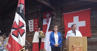 Die viert&auml;gige Heimattagung in M&uuml;nster erlebte am 1. August mit der Festansprache von Bundesr&auml;tin Viola Amherd einen eindr&uuml;cklichen H&ouml;hepunkt.