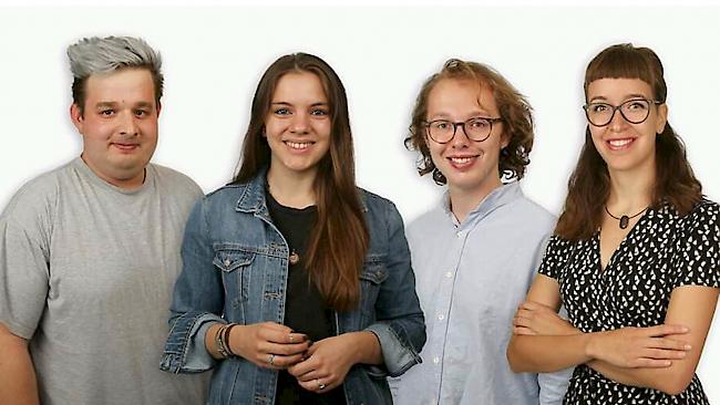 Sandro Werlen, Anita Iseni, Simon Kräuchi und Sarah Heinzmann (von links).