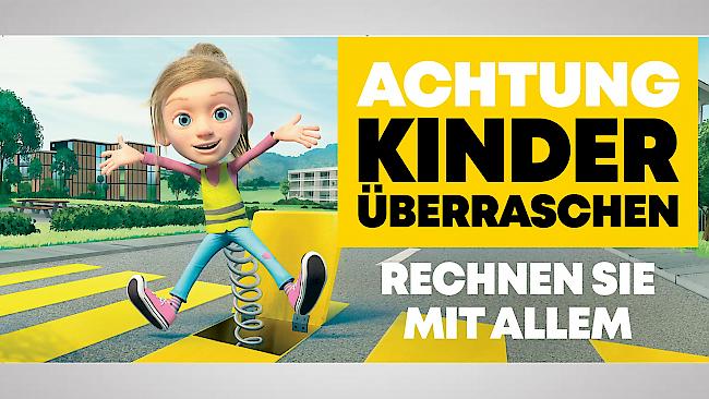 Zum Schulanfang lanciert die Beratungsstelle für Unfallverhütung eine schweizweite Schulwegkampagne.