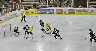 Der EHC Visp gewinnt das Vorbereitungsspiel gegen den SC Bern mit 3:2 nach Verl&auml;ngerung.