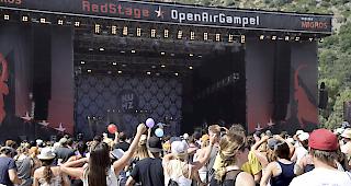 &laquo;iischi Party&raquo; am Open Air Gampel.&nbsp;