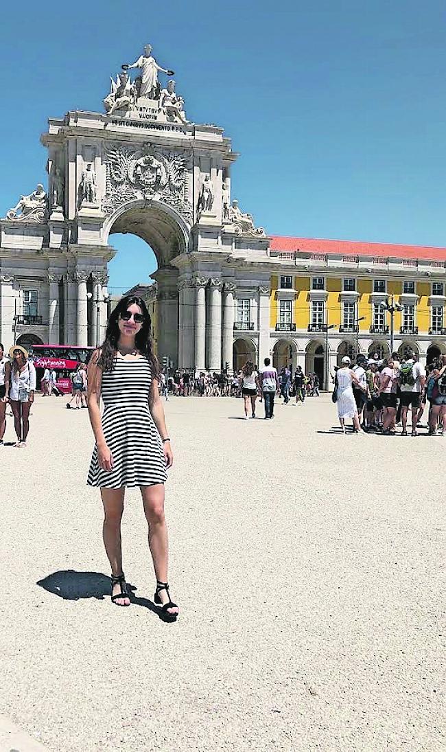 Catarina Paiva Duarte in Lissabon, Portugal.