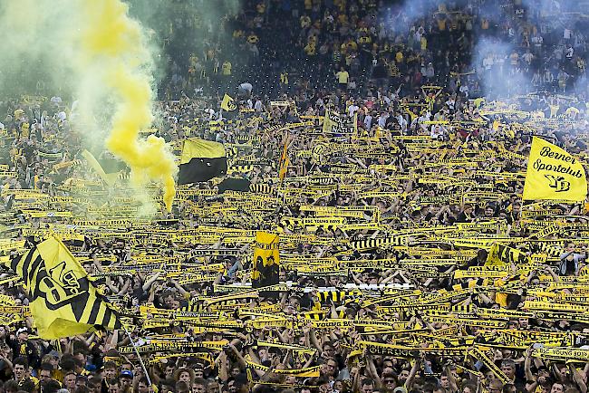 YB-Fans im Stade de Suisse. (Archivbild)