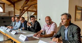 Die GPK hat heute beschlossen, die Beanstandungen von Jo&euml;l Rossier (rechts) hinsichtlich einer ordnungsgem&auml;sse Anwendung des Umweltrechts mit Unterst&uuml;tzung des kantonalen Finanzinspektorats zu &uuml;berpr&uuml;fen. (Archivbild)