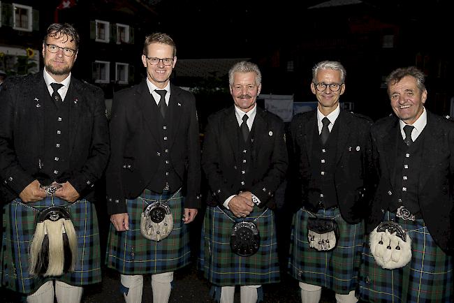 Pipe-Band Young Rhone, Oberwallis.