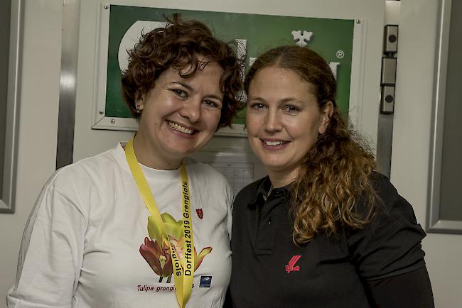 Sophie Schön (38) und Cecile Michlig (43), Grengiols.