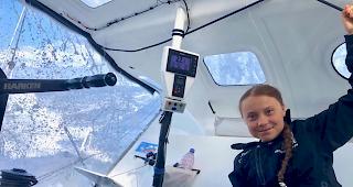 Greta Thunberg und deren Crew war am Montagnachmittag weniger als 800 Kilometer Luftlinie von New York entfernt.