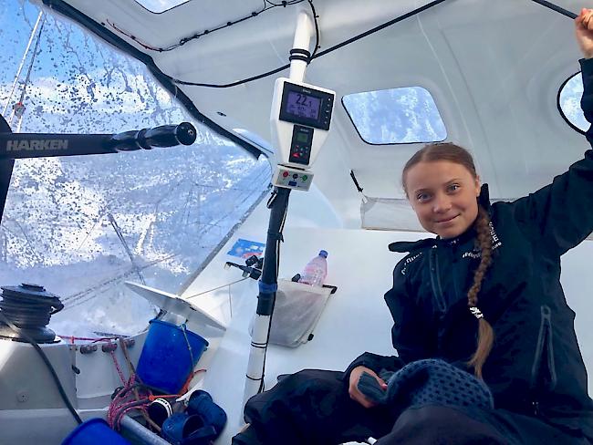 Greta Thunberg und deren Crew war am Montagnachmittag weniger als 800 Kilometer Luftlinie von New York entfernt.