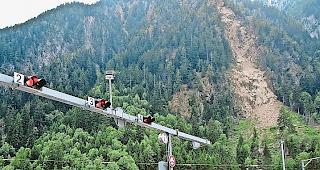 Feuer. Das gr&ouml;sste Risiko im Tunnel.Foto Keystone