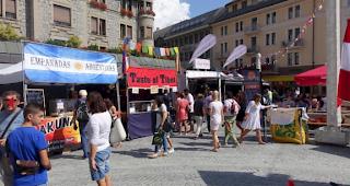 Am Freitag und Samstag kann man in Brig zahlreiche K&ouml;stlichkeiten aus aller Welt probieren.