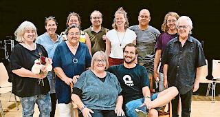 Partizipatives Theater. Die B&uuml;hne M&ouml;rel probt f&uuml;r das St&uuml;ck &laquo;V&auml;ter und S&ouml;hne&raquo;.