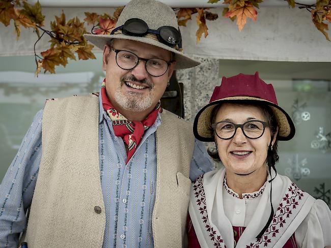 Fabian Supersaxo (57), Saas-Fee, und Erna Sarbach-Furrer (59), Visp.