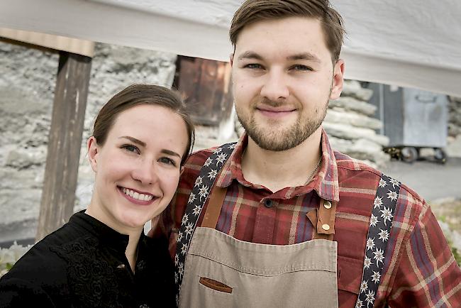 Simone Zurbriggen (26), Saas-Fee, und Daniel Kornhuber (25), Steiermark.