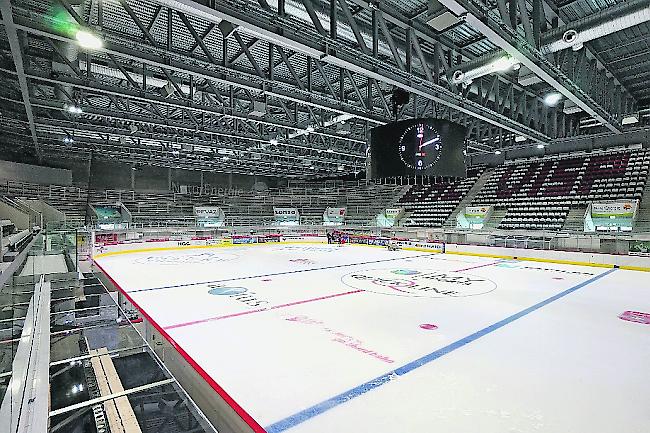 Das topmoderne Stadion mit dem neuen Spielwürfel.